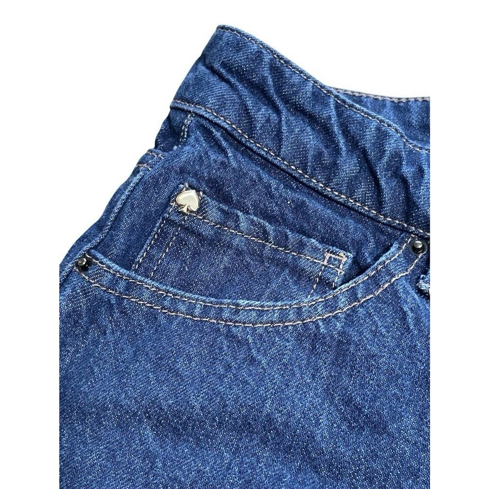 Kate Spade New York x Target High Rise Straight Leg Wide Cuff Jeans - Size 6 - Picture 5 of 5